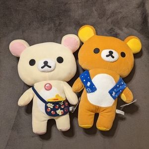 XL Rilakkuma Korilakkuma plus set 2013 10 year anniversary
